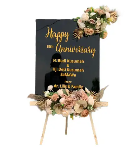 Papan Bunga Akrilik Bancak